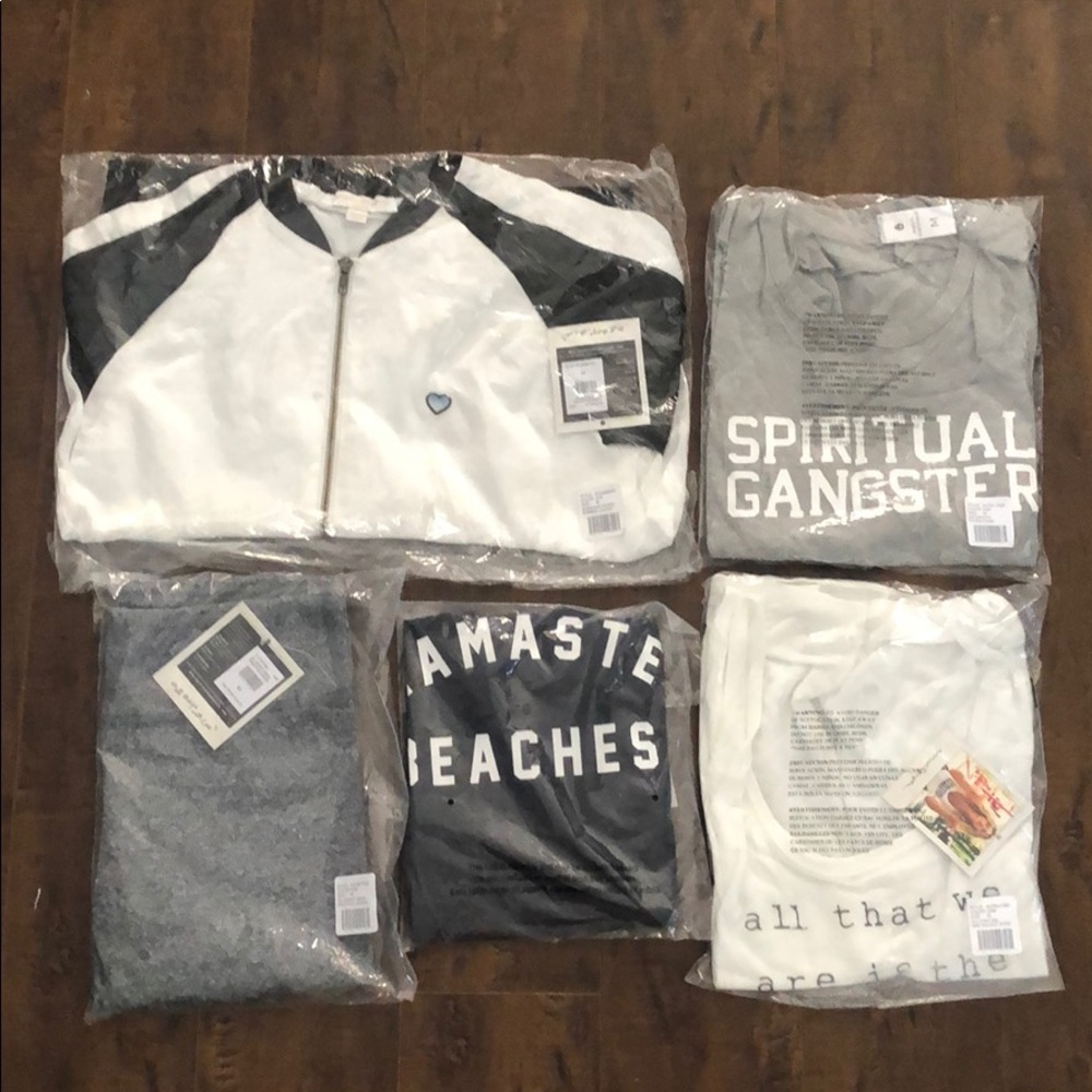 Spiritual Gangster Jacket, Legging & Tees